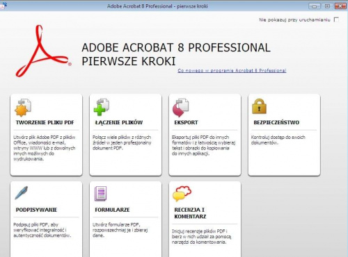 Adobe Acrobat 8.0 Free Download Software
