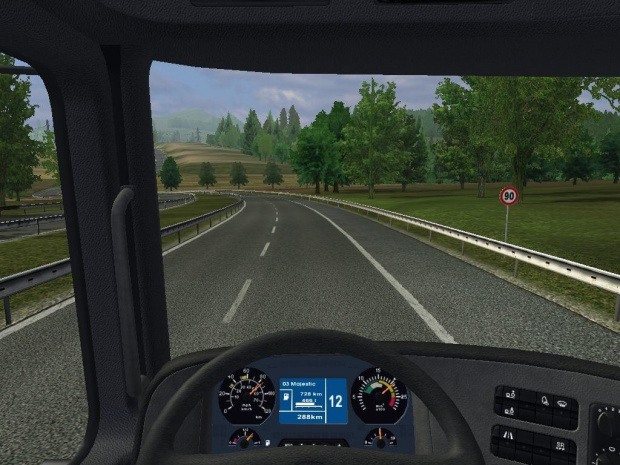 Trasy w firmie Wit Trans. Poniedziałek. #ets #euro #truck #simulator #mercedes #WitTrans