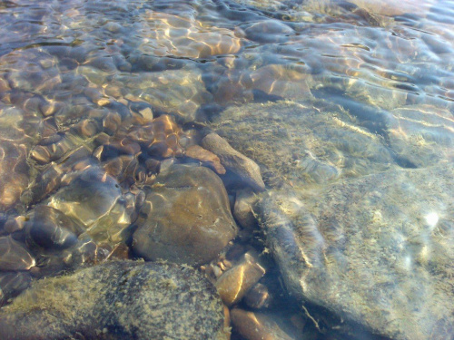 Kamienie w rzece #natura