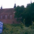 Frombork - widok na wzgórze katedralne