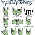 #Heavy #Metal #Satan #Fingers #finger #sign #symbol #hardcore #hard #rock #funny