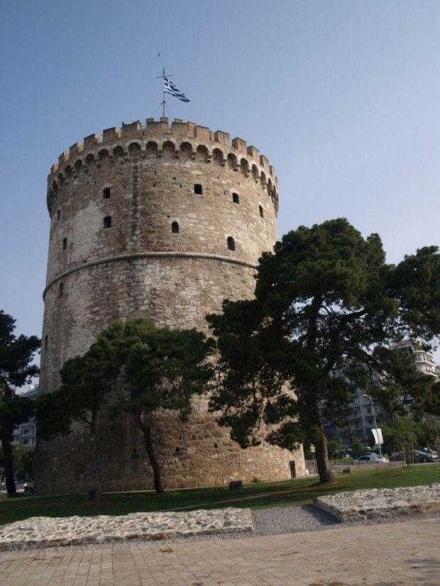 Biała Wieża, zwana też Krwawą wieżą #Saloniki #KrwawaWieża