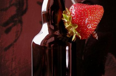 :-) #truskawka #butelka