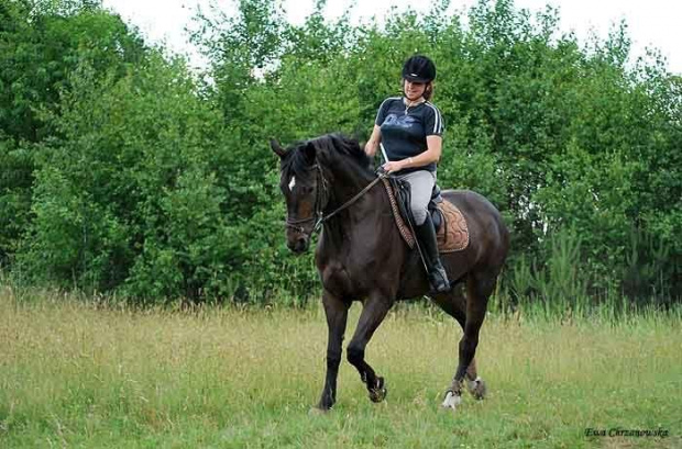 2009.06.18 Trening w Stodolach, Zosia i Ania