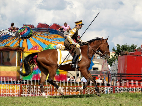 IX Piknik Kawaleryjski w Suwałkach #PiknikKawaleryjski #Suwałki #konie #ułani #kawaleria #lanca