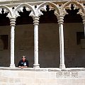 Palma de Mallorca - Bazylika i Claustre de Sant Francesc - krużganek #Majorka #PalmaDeMallorca
