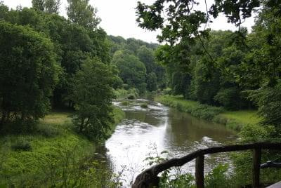 Park Mużakowski doskonały do zwiedzania na rowerze, bryczką, kajakiem lub pieszo.