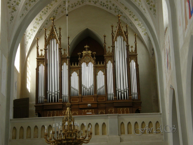 Mstyczów. Organy w kościele parafialnym. #Mstyczów #Kościół #Organy #Muzyka #Instrument