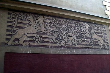 Na ścianie #fresk #ornament #wzór