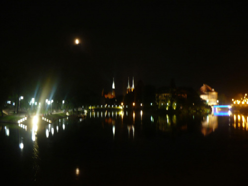 #noc #Wrocław #światło