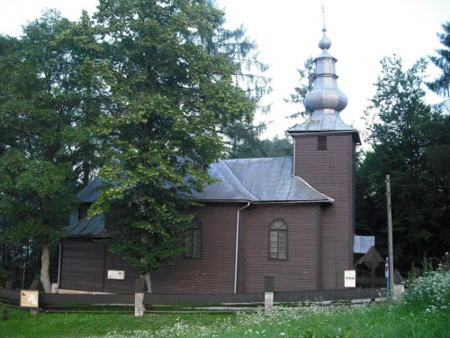 Krynica Słotwiny- dawna cerkiew #DrewnianyKościółek