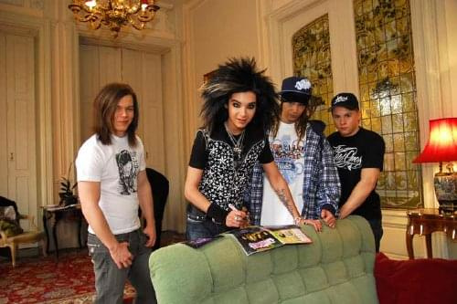 Photoshoot for PRT Bravo #TokioHotel