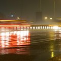 Noc i deszcz #Warszawa #noc #deszcz #MostŁazienkowski