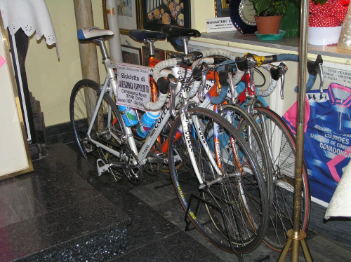 muzeum kolarstwa w Magreglio / http://www.museodelghisallo.it/