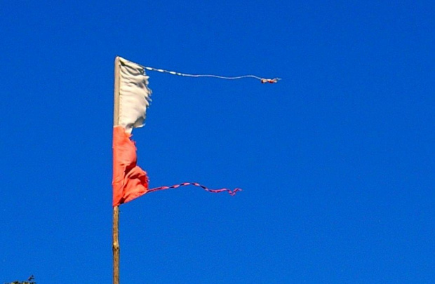 Flaga państwowa #Kościerzyna #flaga
