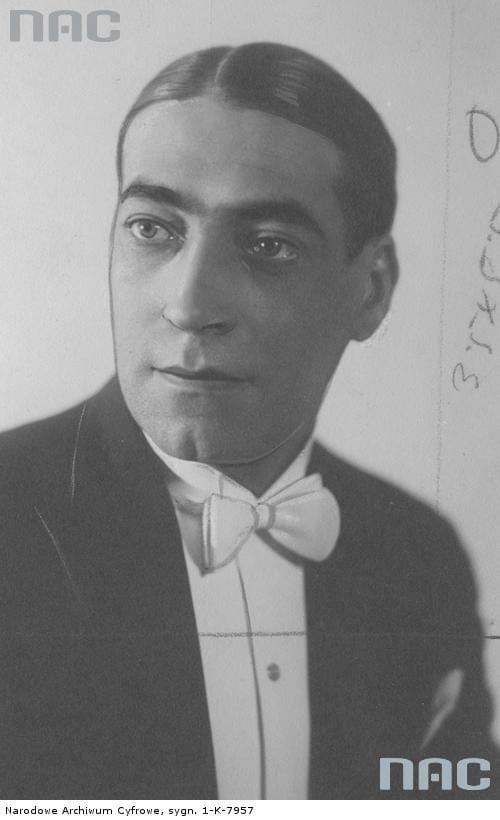 Józef Grodnicki, aktor, reżyser. Warszawa_1929 r.