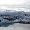 Jökulsarlon,laguna u stóp najwiekszego lodowca Islandii,
Vatnajökull.