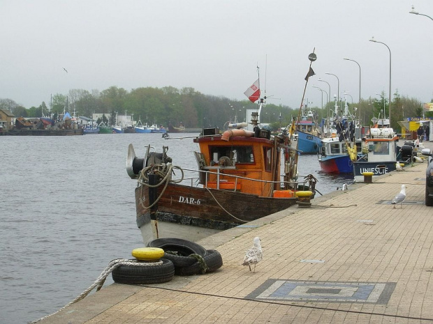 port rybacki w Darłówku