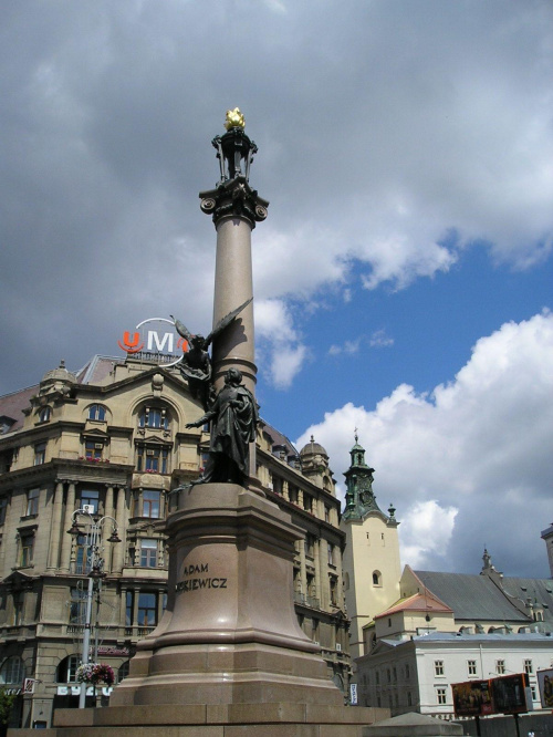 Pomnik A.Mickiewicza #Lwów