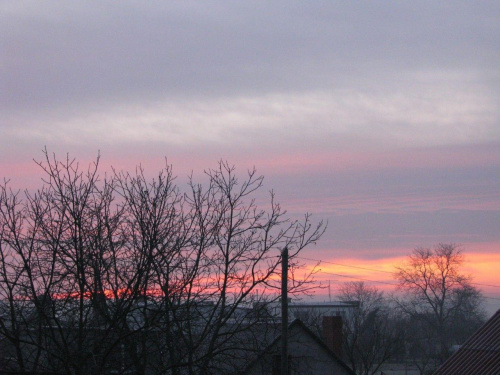 Dzisiejszy wschód słońca - 2008-12-01 :))