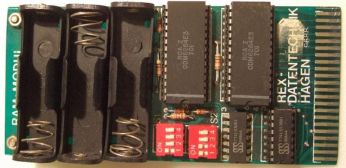Jakiś kart z RAMem 2 x 8k - podrzymywanym bateryjnie