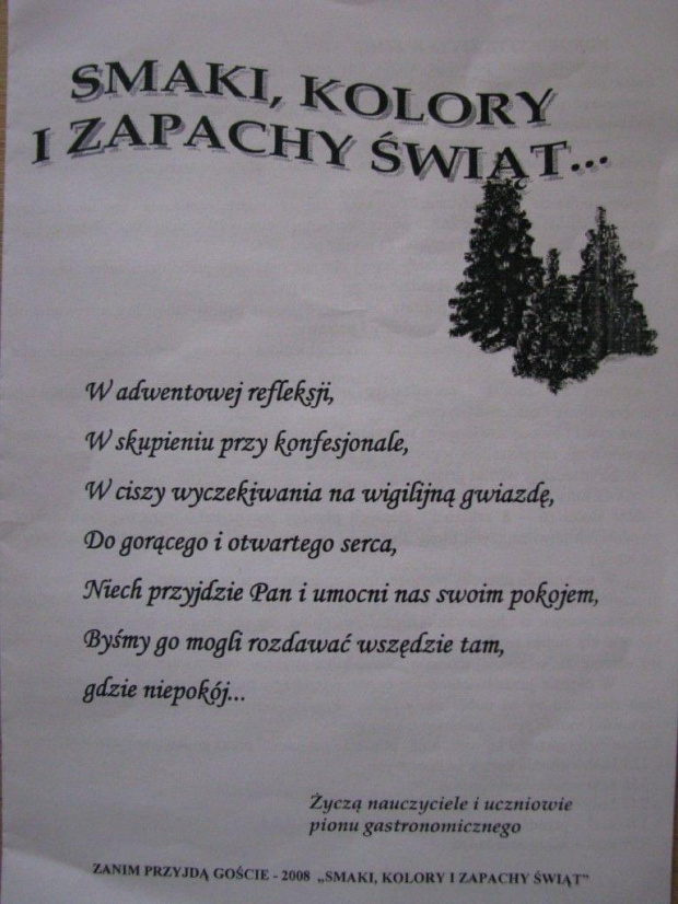 Pokaz przedświąteczny 2008-12-03