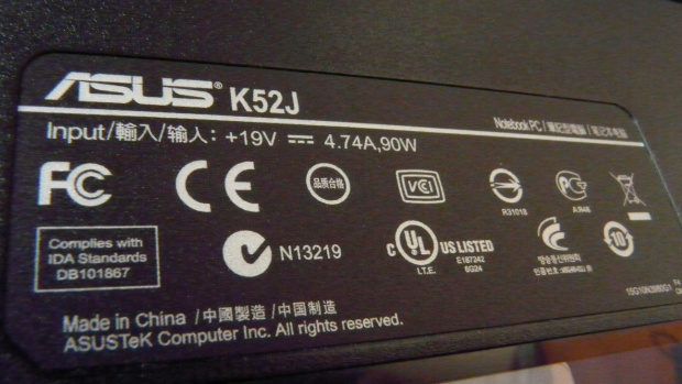 ASUS K52JC #ASUS #K52 #K52JC