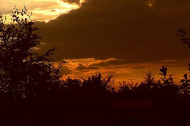 pozdrawiam serdecznie:) #chmury #slonce #zachody