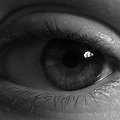 #oko #oczko #czarnobiałe #makro