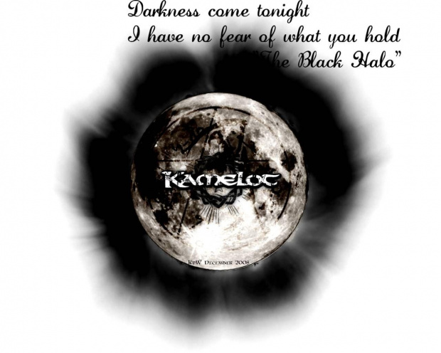 Pierwsze co mi przyszło do głowy przy słuchaniu piosenki The Black Halo zespołu Kamelot #Kamelot