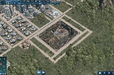 Pierwszy etap budowy Forum naukowego #Anno #Anno2070 #ForumNaukowe #Technosi #monument