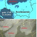 Porównanie prognozy zachmurzenia modelu UM ze stanem faktycznym