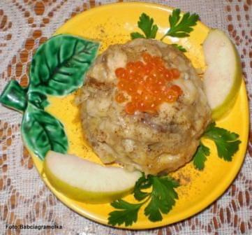 Jabłkowy tatar ze śledzia #przekąski #ryby #śledzie #jabłka #jedzenie #gotowanie #kulinaria #PrzepisyKulinarne