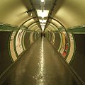 korytarz londyńskiego metra #Londyn