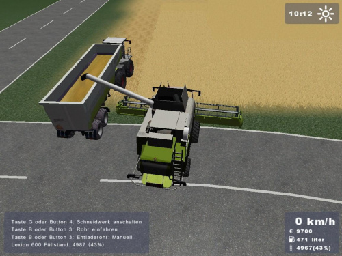 Claas Lexion 560 heder z auto pilotem + Claas Xerion Saddle Trac #Gra #LandwirtschaftsSimulator #ClaasLexion560 #XerionSaddle