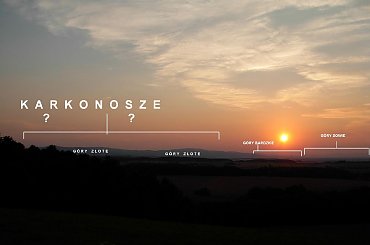 Góry Złote, Góry Bardzkie i Góry Sowie oraz Karkonosze widziane ze Sławniowic k.Głuchołaz (Opolskie)! Odległość do Karkonoszy - 115 km, go Gór Sowich - 60 km #Sudety #Sławniowice #Opolskie #GóryZłote #GóryBardzkie #GórySowie