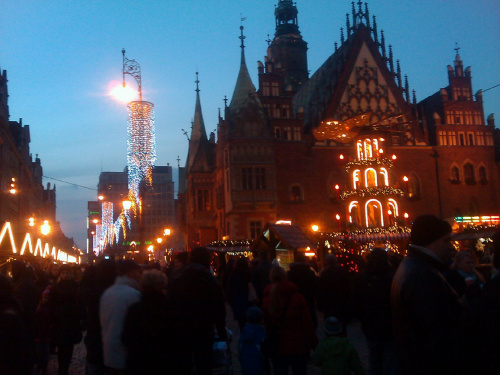 Jarmark we Wrocławiu na Boże Narodzenie 2012