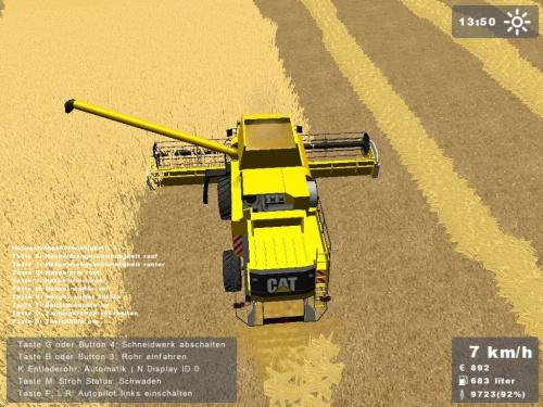 CAT LEXION 480 R #Caterpillar #LEXION480 #CAT #LandwirtschaftsSimulator2008