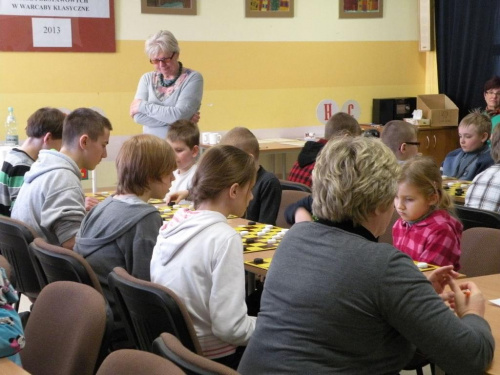 Mistrzostwa Województwa Kujawsko-Pomorskiego Szkół Podstawowych w Warcaby Klasyczne 2013 - SP nr 3 Toruń, dn. 01.03.2013r.