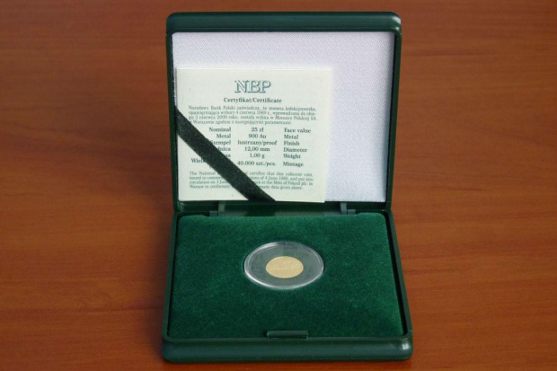 Wybory 4 czerwca 1989 - 25 zł (2009) #monety