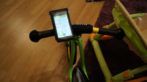 Na rowerku Punky #UchwytRowerowy