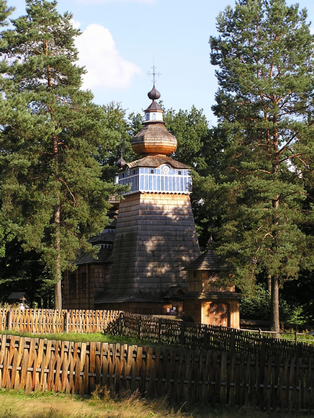 Skansen w Sanoku #Bieszczady #Sanok #skansen #cerkiew