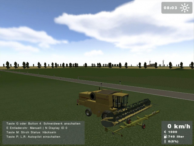 New Holland TX34 #LandwirtschaftsSimulator2008 #NewHolland #TX34