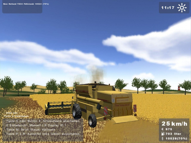 New Holland TX34 #LandwirtschaftsSimulator2008 #NewHolland #TX34