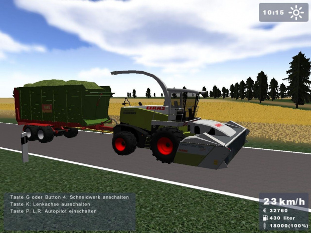 Claas Jaguar 870 #ClaasJaguar870 #Claas #LandwirtschaftsSimulator2008 #Landwirtschafts #Simulator