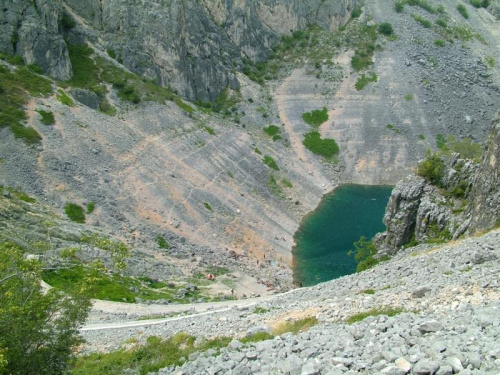 Modro jezero koło Imotski