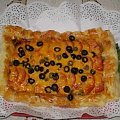 Pilassadiera prowansalska wg Babcigramolki.Przepisy na : http://www.kulinaria.foody.pl/ , http://www.kuron.com.pl/ i http://kulinaria.uwrocie.info #pilassadiera #zapiekanki #tarty #jedzenie #gotowanie #kulinaria #PrzepisyKulinarne
