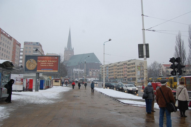 Ul Wyszynskiego zimą