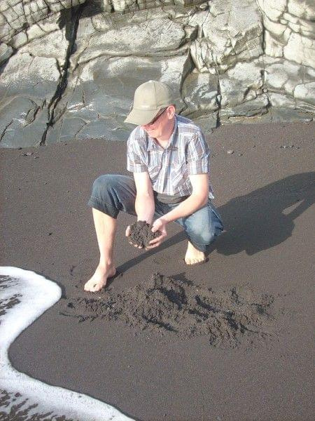 Teneryfa-Playa de la Arena (plaża z piaskiem czarnym jak smoła)